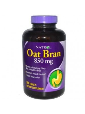 Oat Bran 850 mg. 360 tablets